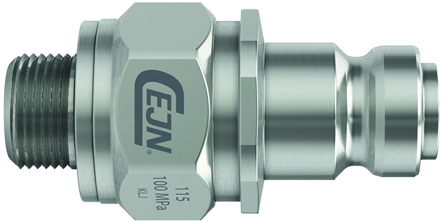 Quick Connect Hydraulic, Fluid & Industrial Couplings CEJN Hydraulic Ultra  High Pressure – 115 Series Nipples