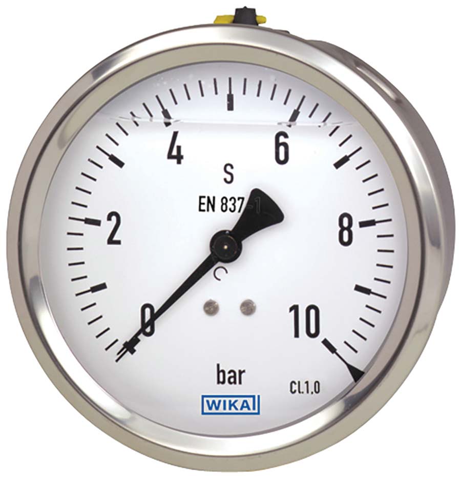 Pressure Gauges, Flow, Vacuum & Test PARKAIR Liquid Filled Stainless Steel  Pressure Gauges