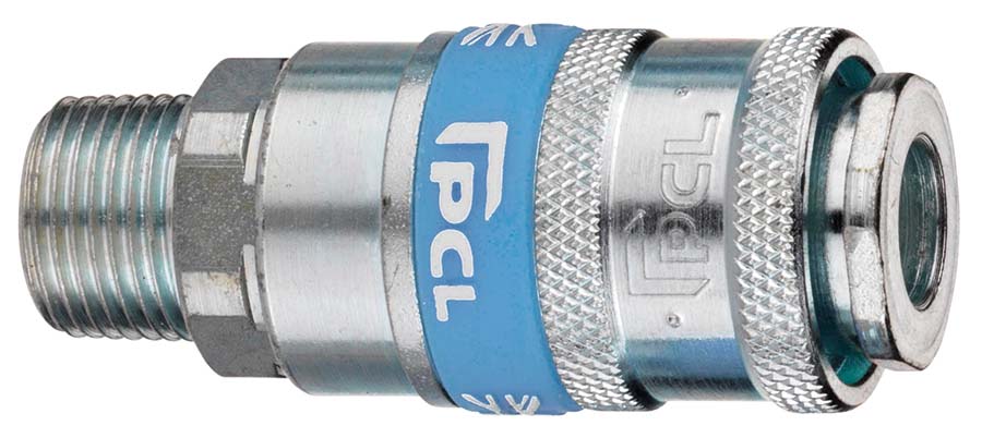 PCL Airflow Series - Male Thread Connection: 3/8" BSPT - Part number CAC2EM02